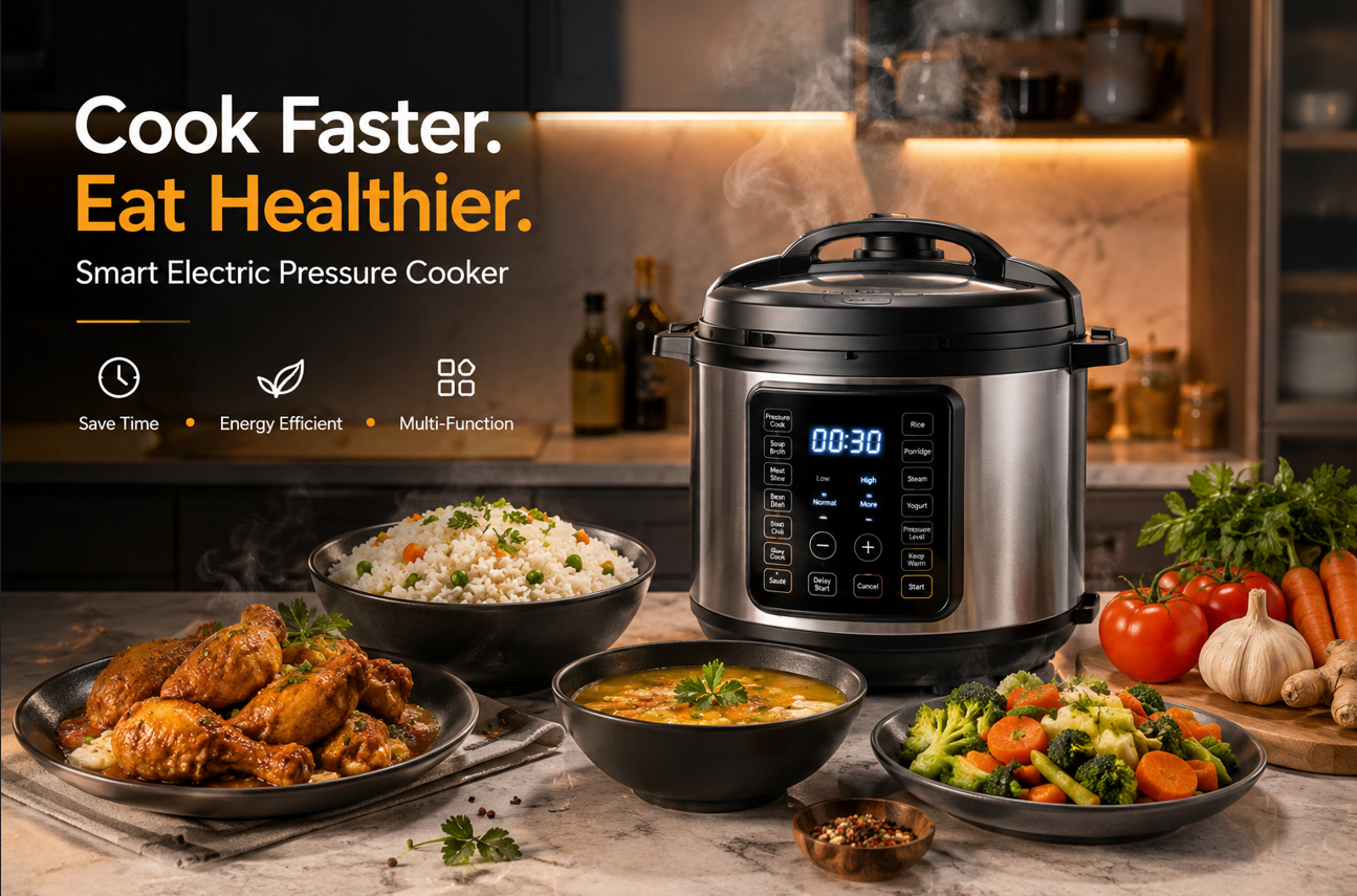 Best Electric Pressure Cooker for Fast & Healthy Cooking in 2026