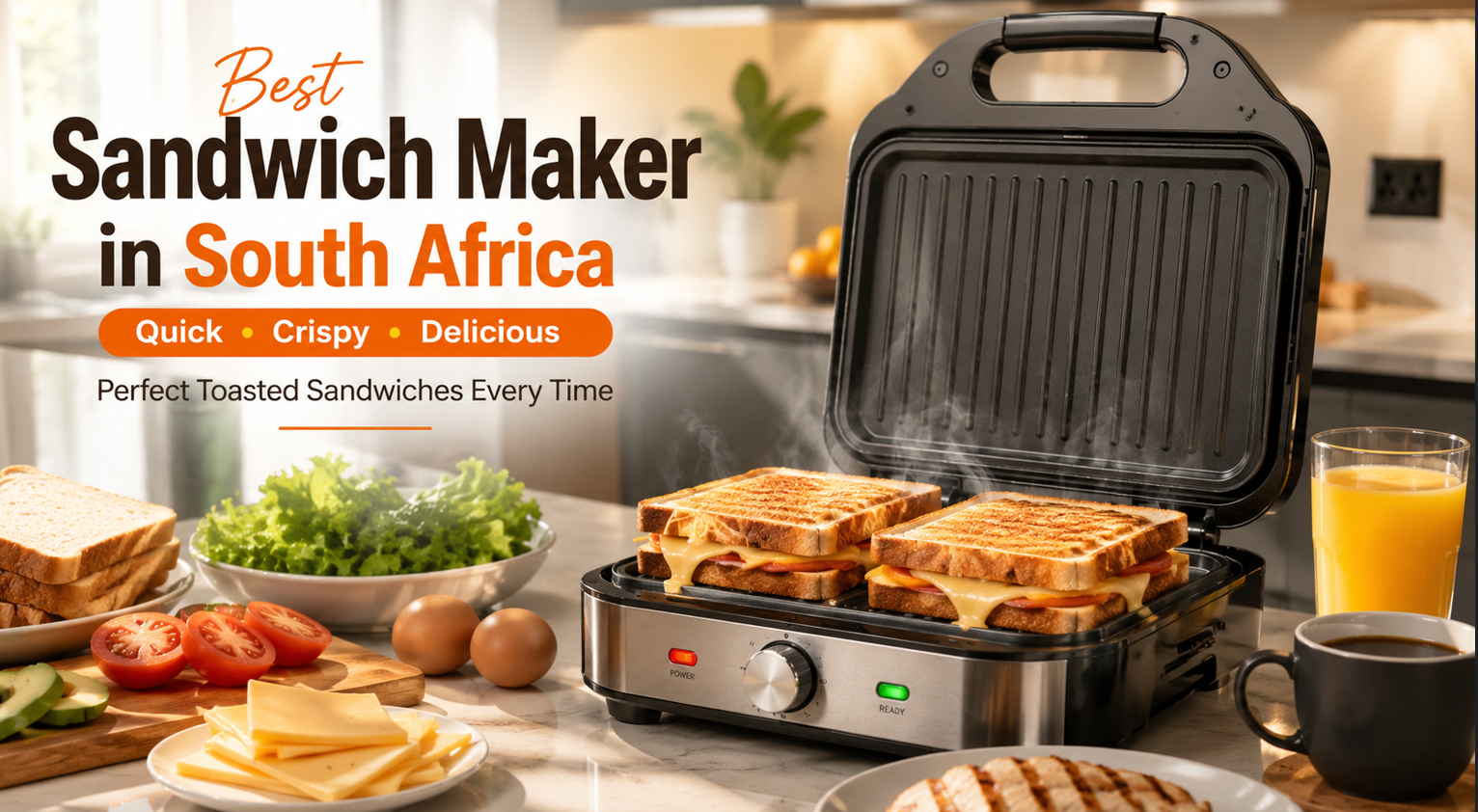 Best Sandwich Maker in South Africa – Fast, Crispy & Delicious Homemade Snacks