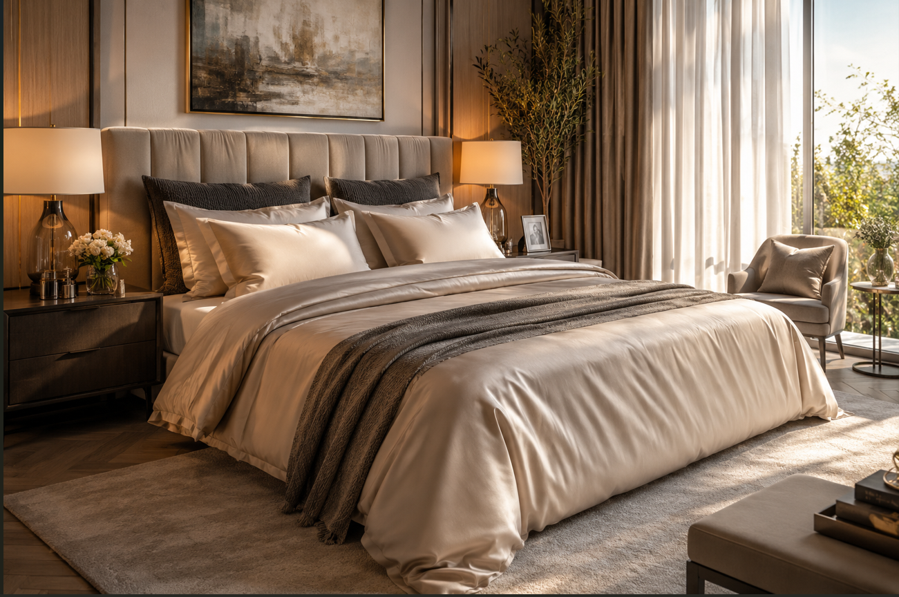 Bedsheet 4 pcs King size 